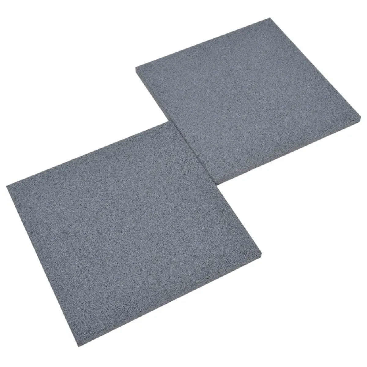 vidaXL Carreaux de protection antichoc 18pcs Gris