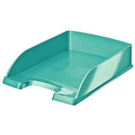 Leitz WOW Briefkorb eisblau metallic
