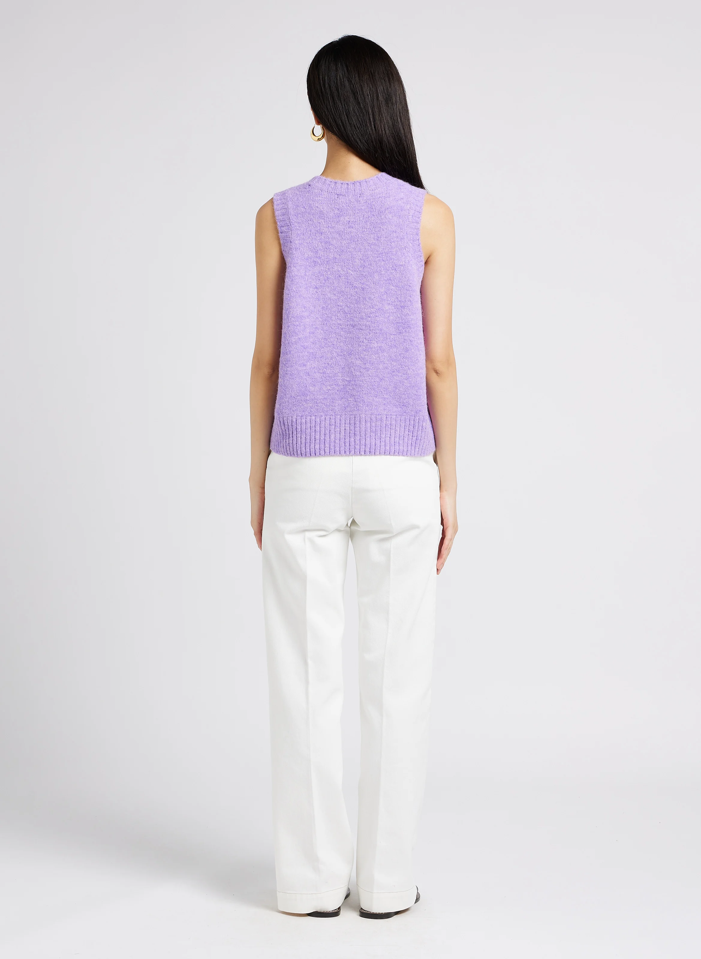 CALIFORNIA - Jean bootcut en coton | Blanc