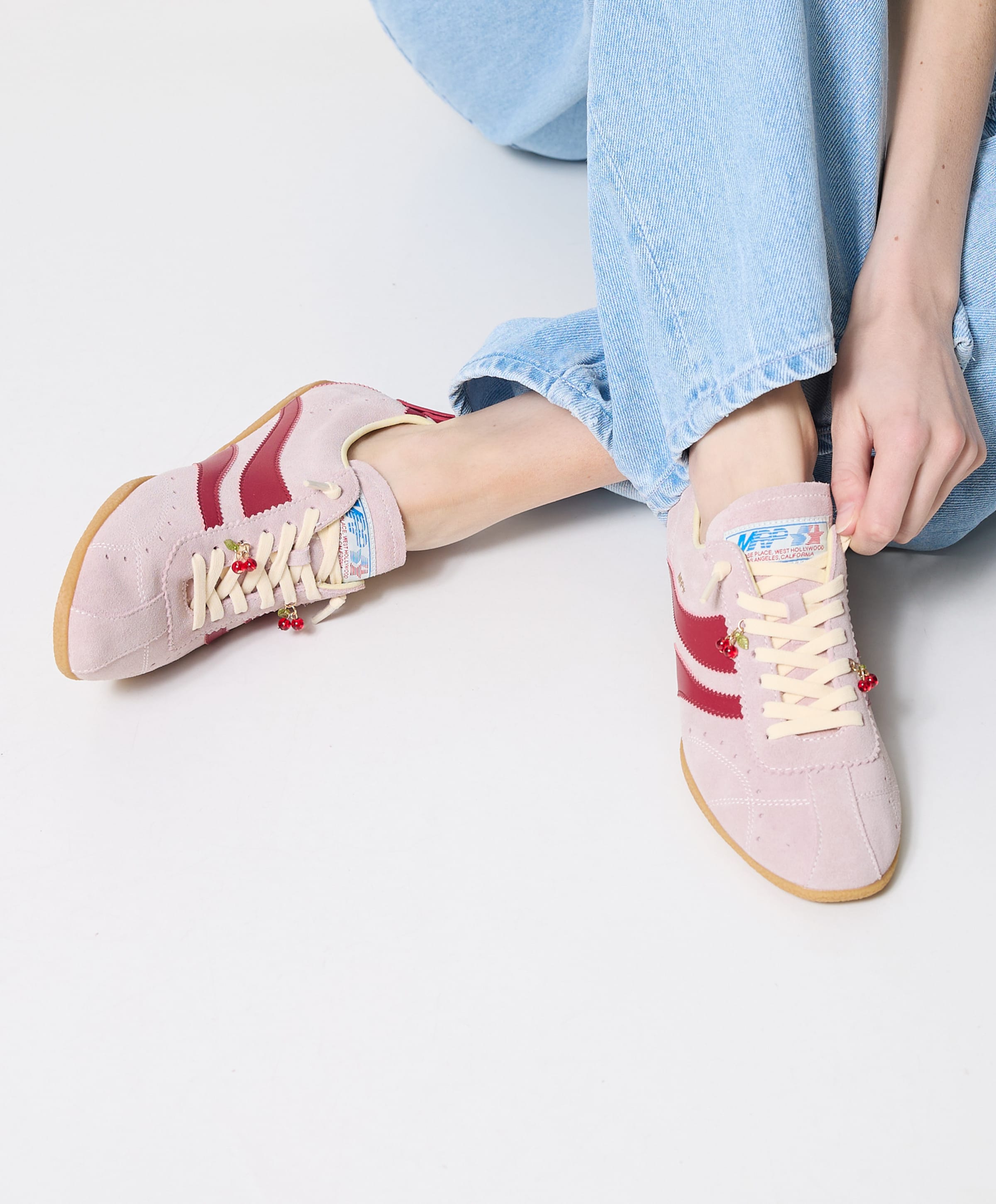 Maripé dames sneakers roze