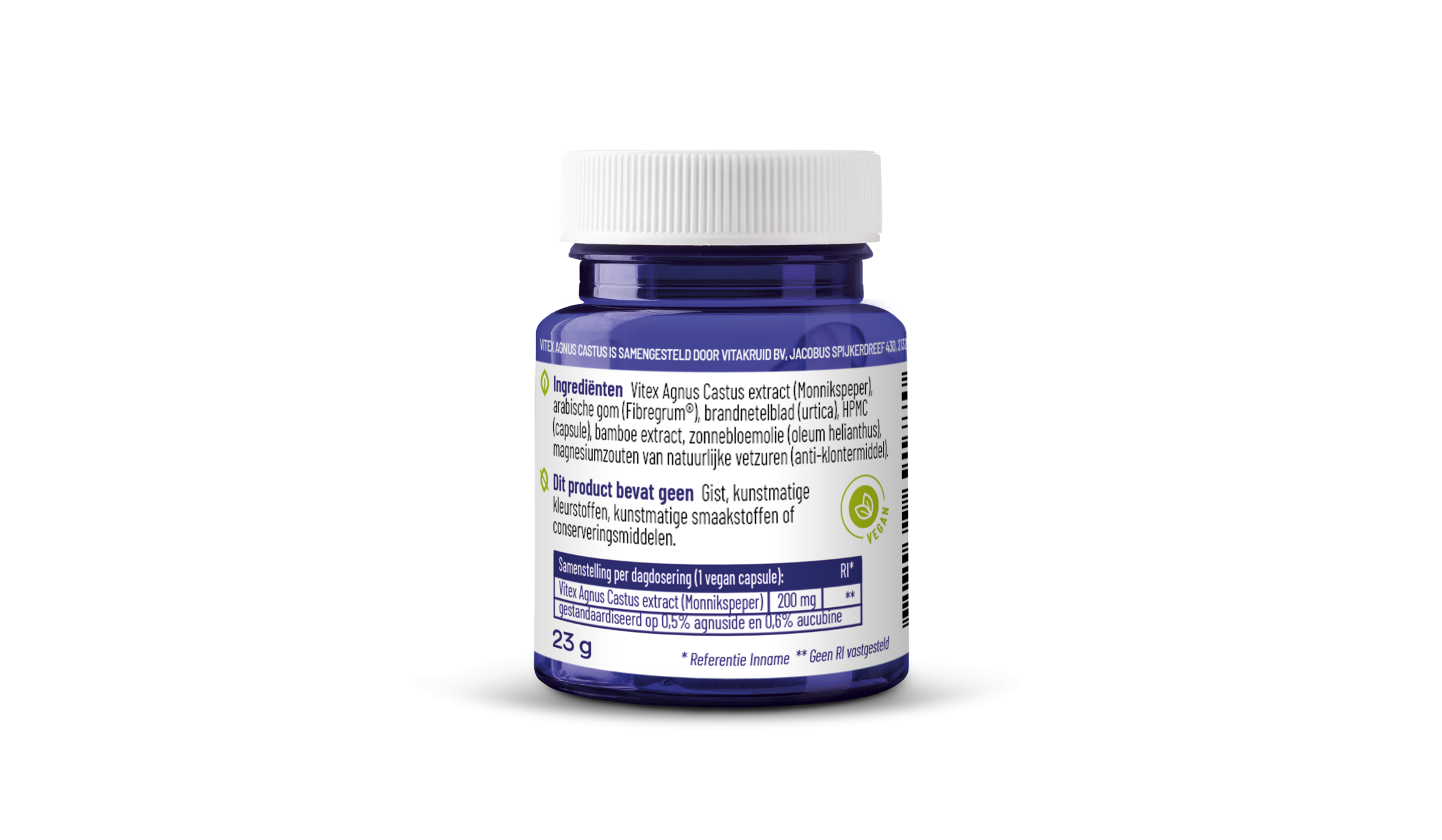 Vitex Agnus Castus 200 mg Monnikspeper