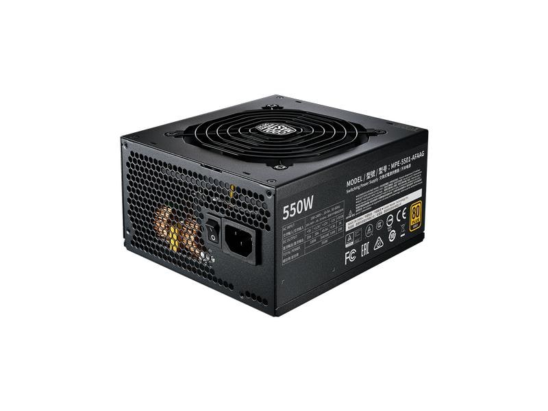 Cooler Master Netzteil Cooler Master MWE Gold V2 550 W Leises MWE Gold V2, 550W-Netzteil