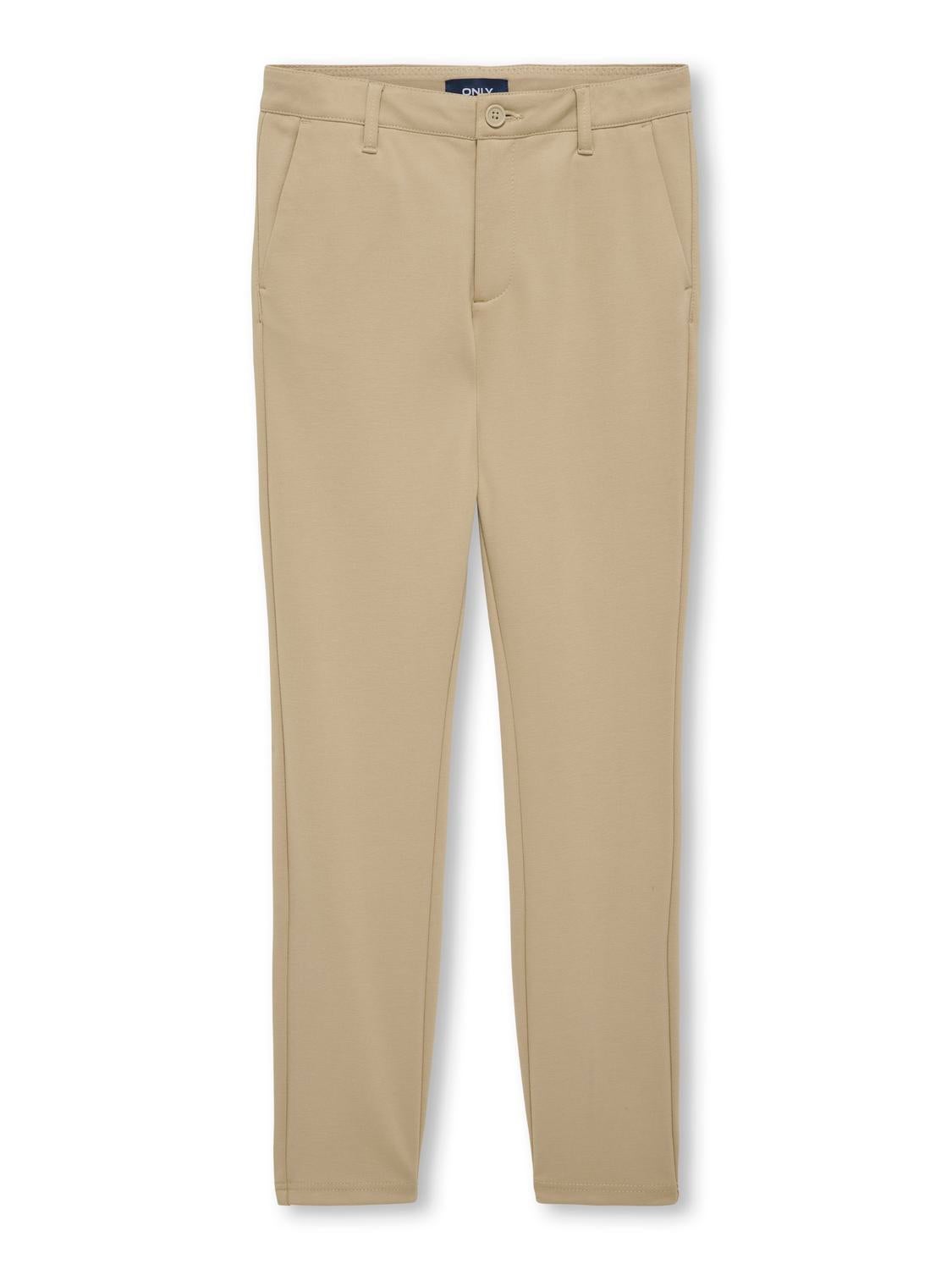 KOBMARK Verjüngt Chino Hose White Pepper