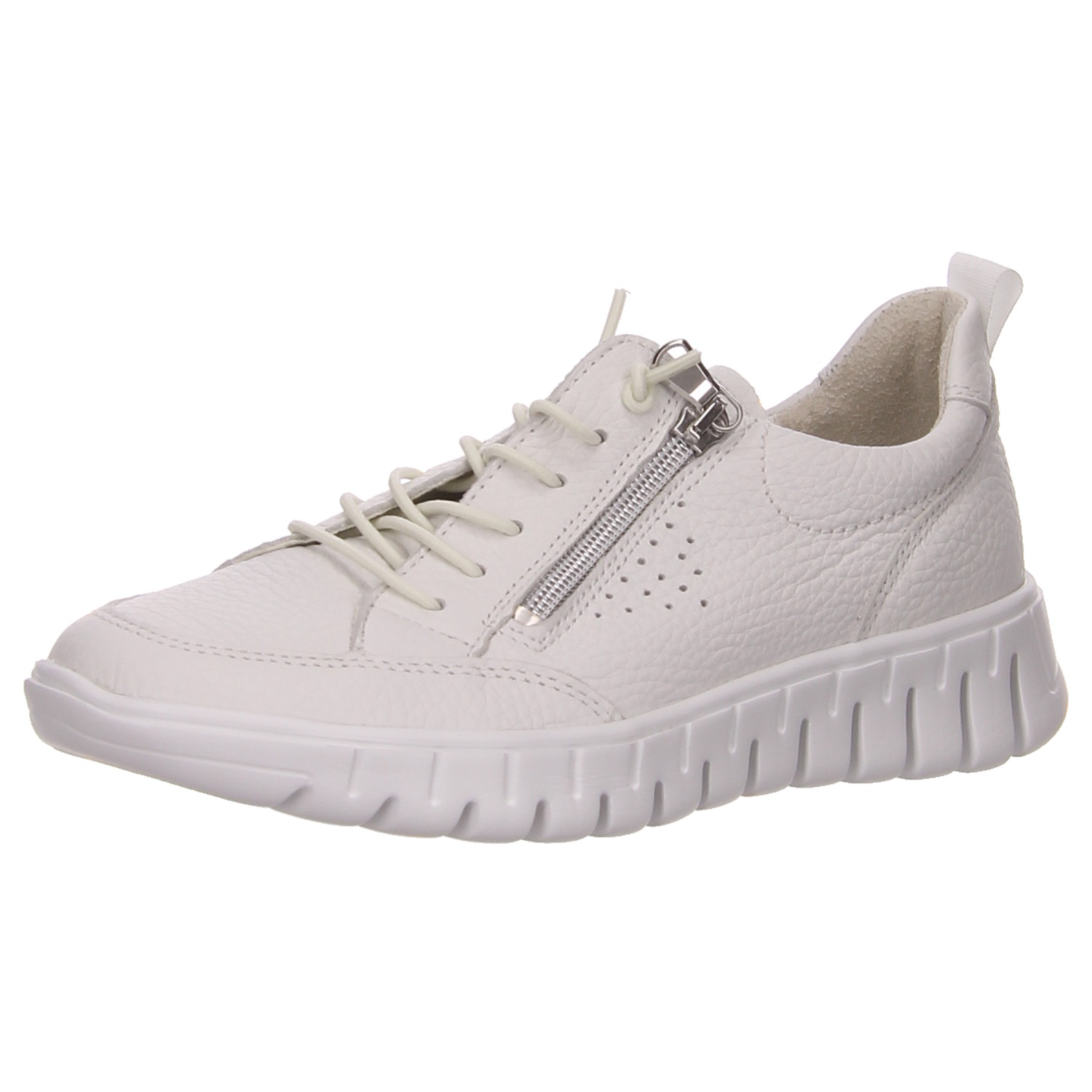 Waldläufer Schürschuhe weiß weiss/weiss kombi