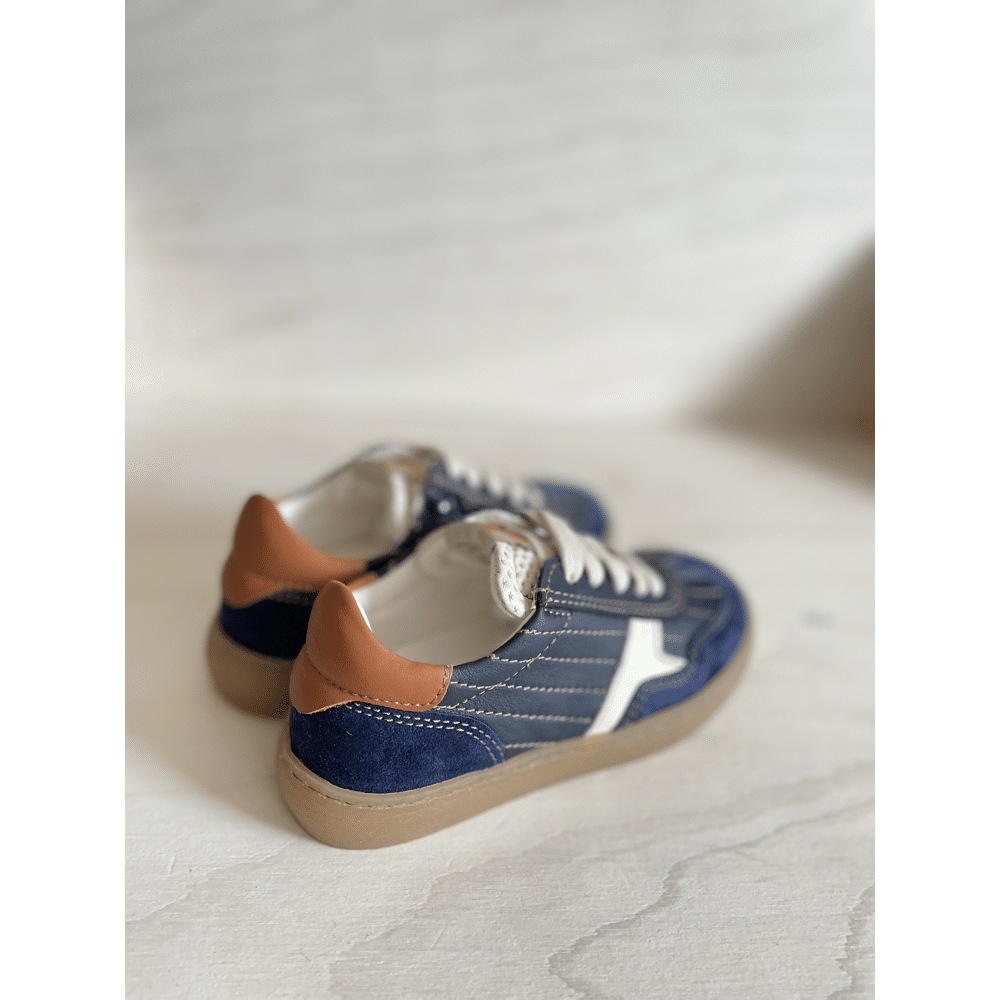 Ocra - Sneaker met veter en rits