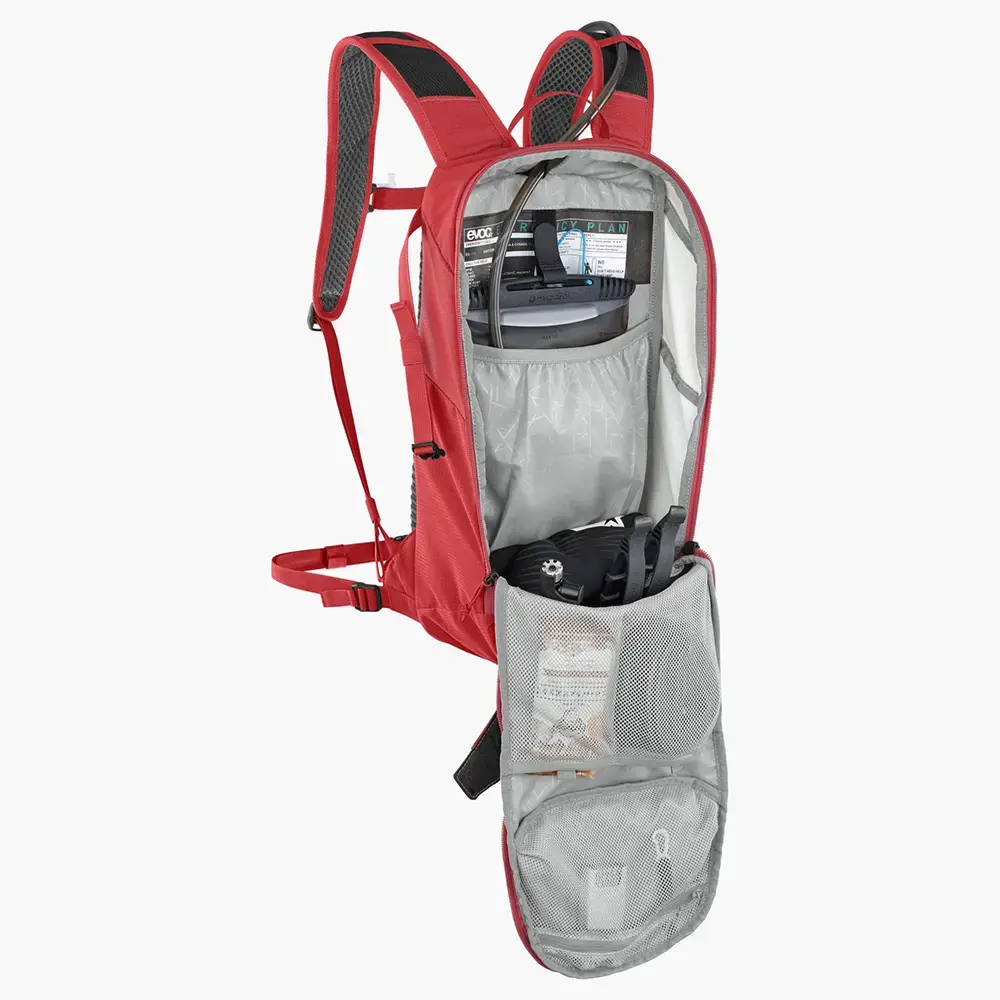 Evoc Ride 8L + 2L Bladder Drinkrugzak Rood