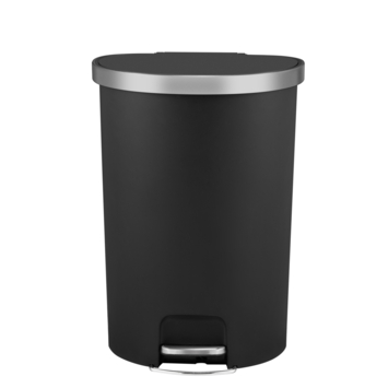 EKO Hana Semi-Round pedaalemmer 55L met ingebouwde wielen