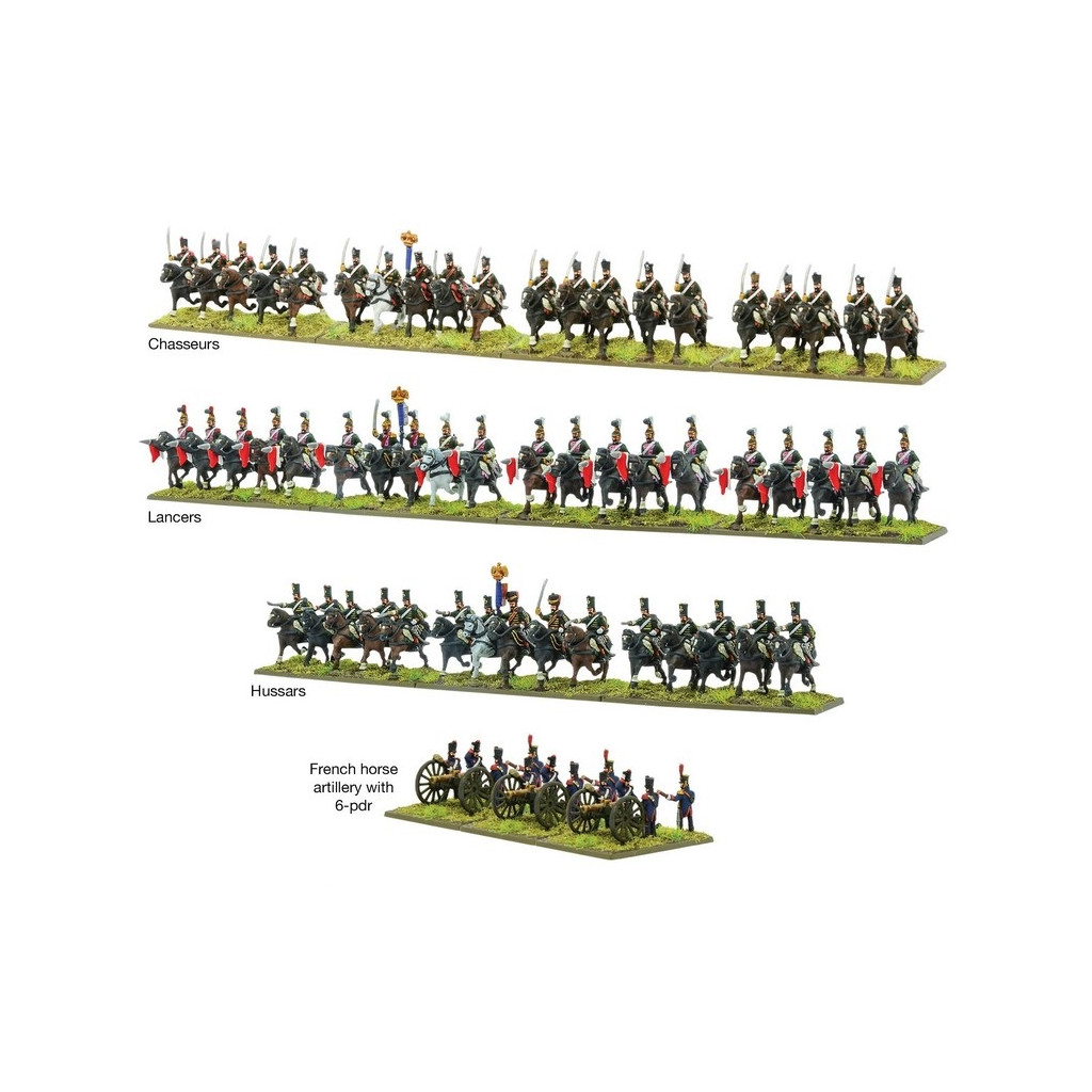 Black Powder Epic Battles : Waterloo - French Light Cavalry Brigade