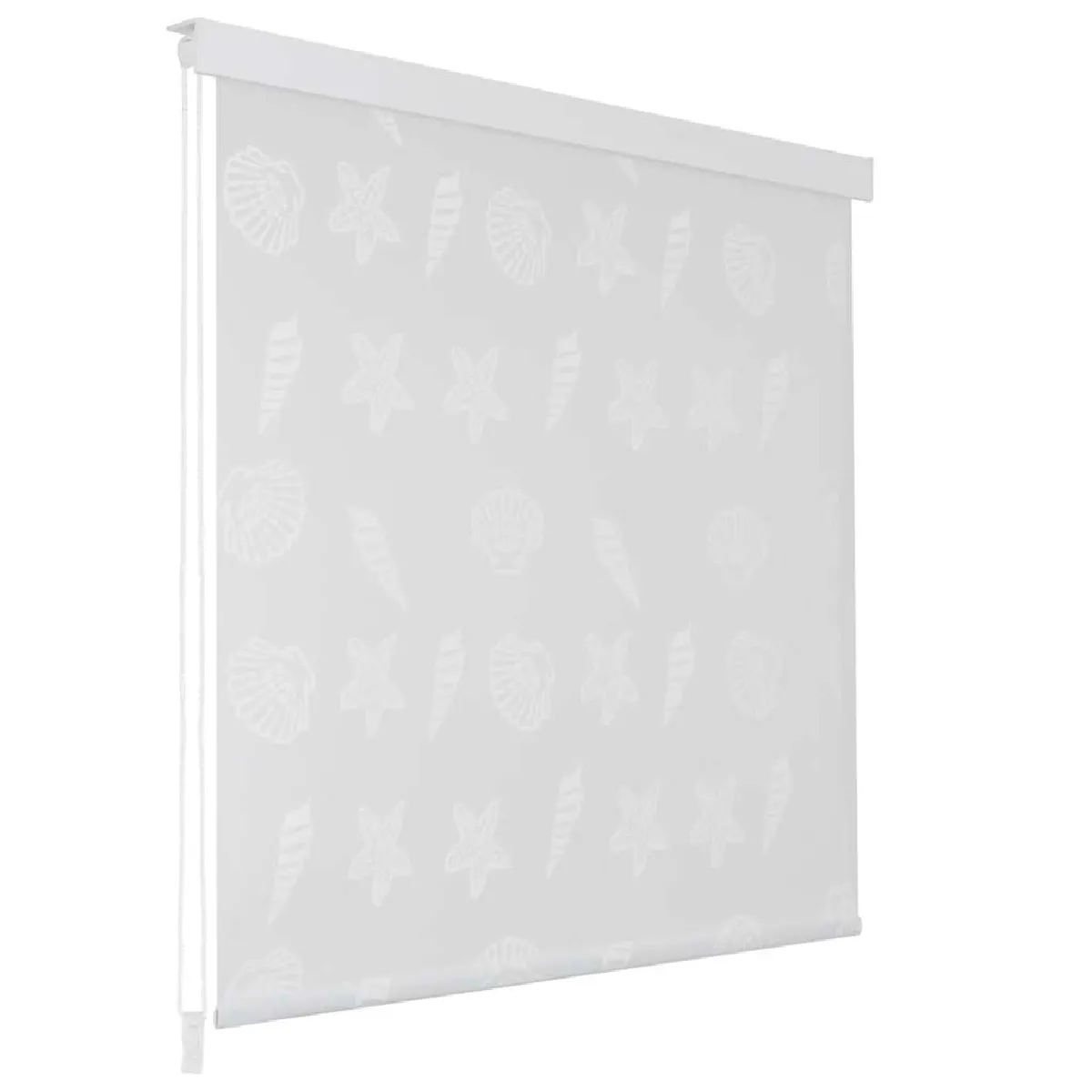 VidaXL - Store roulant de douche - 160x240 cm - Étoile de mer