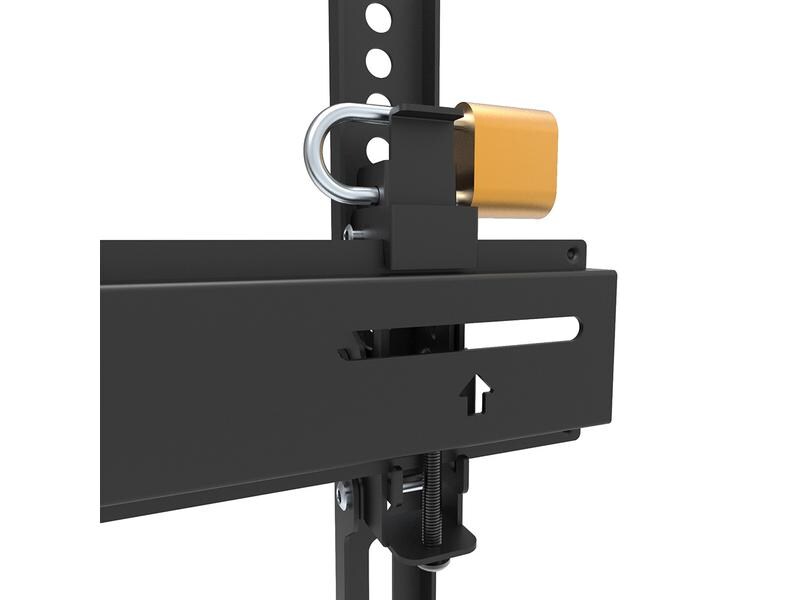 NEOMOUNTS Wandhalterung WL35-350BL12 Schwarz Neigbare TV-/Monitorhalterung für Flachbildschirme bis zu 55