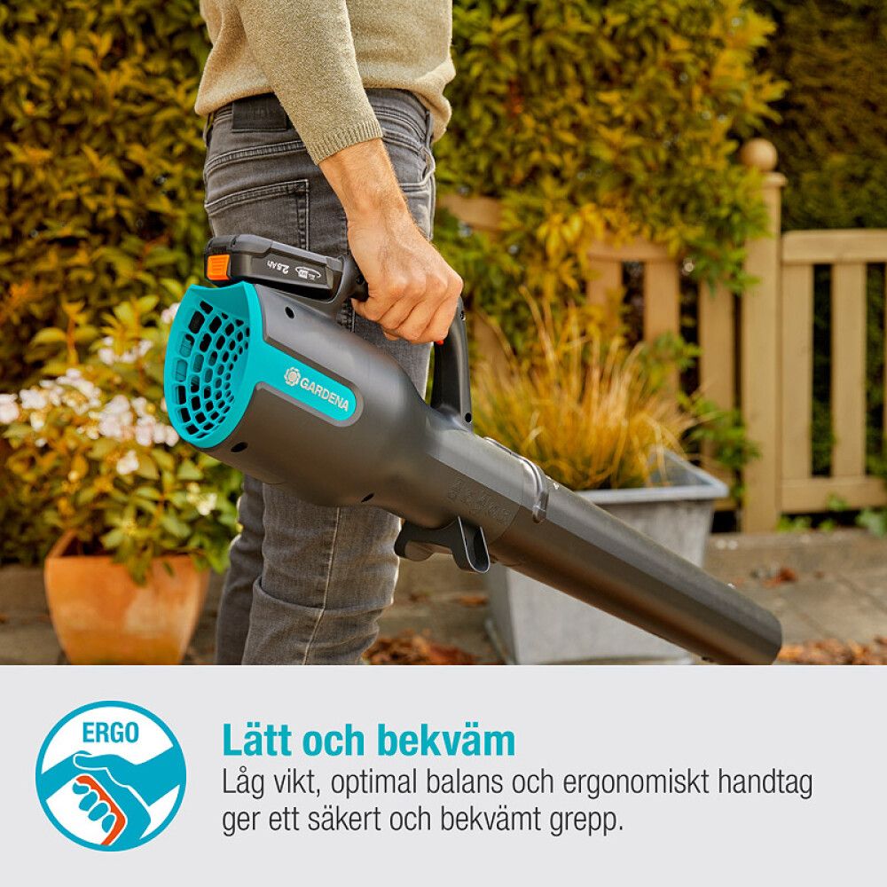 LØVBLÅSER GARDENA POWER FOR ALL POWERJET 18V 1X2,5AH