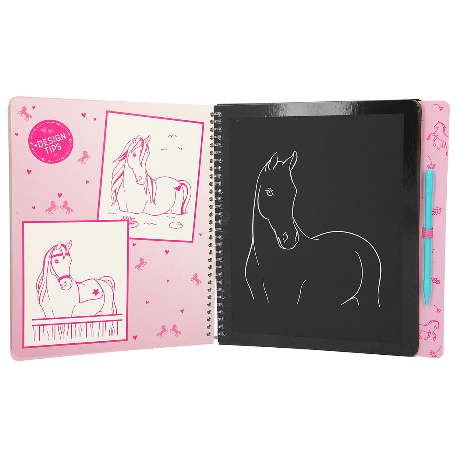 Miss Melody Magic Scratch Boek