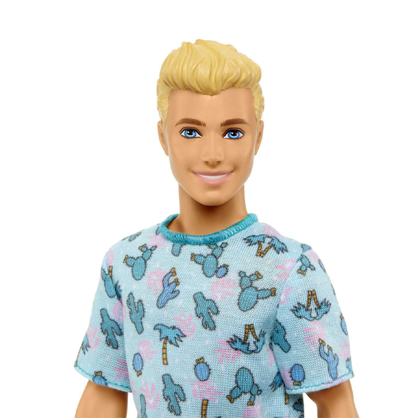 Poupée Ken Fashionista t-shirt cactus