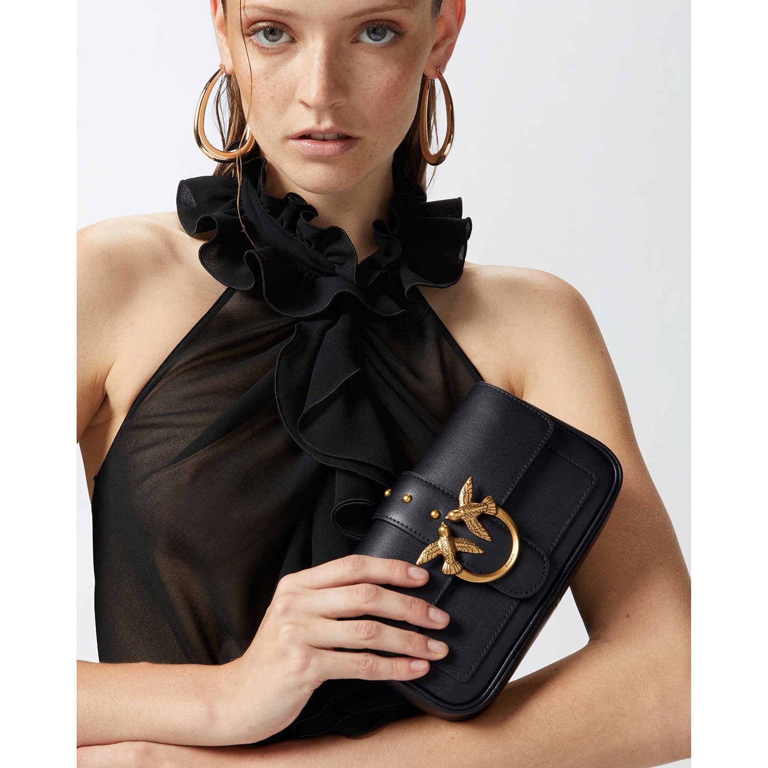 Pinko Love One Pocket C black