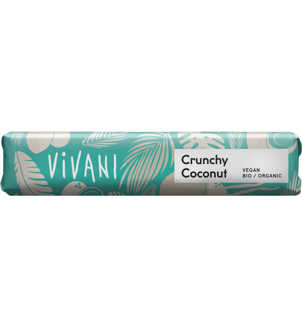 Vivani Chocolate To Go Crunchy Coconut Vegan Bio (35 gr)