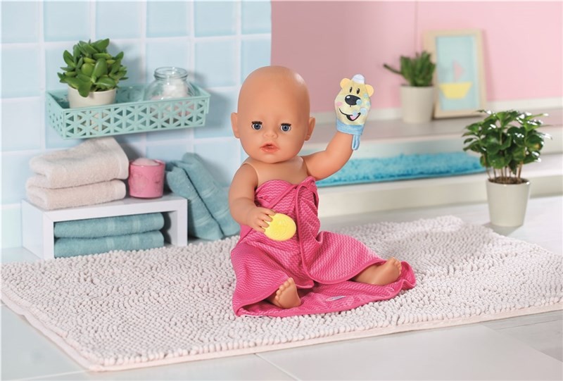 BABY born - Badehåndklæde med Hætte