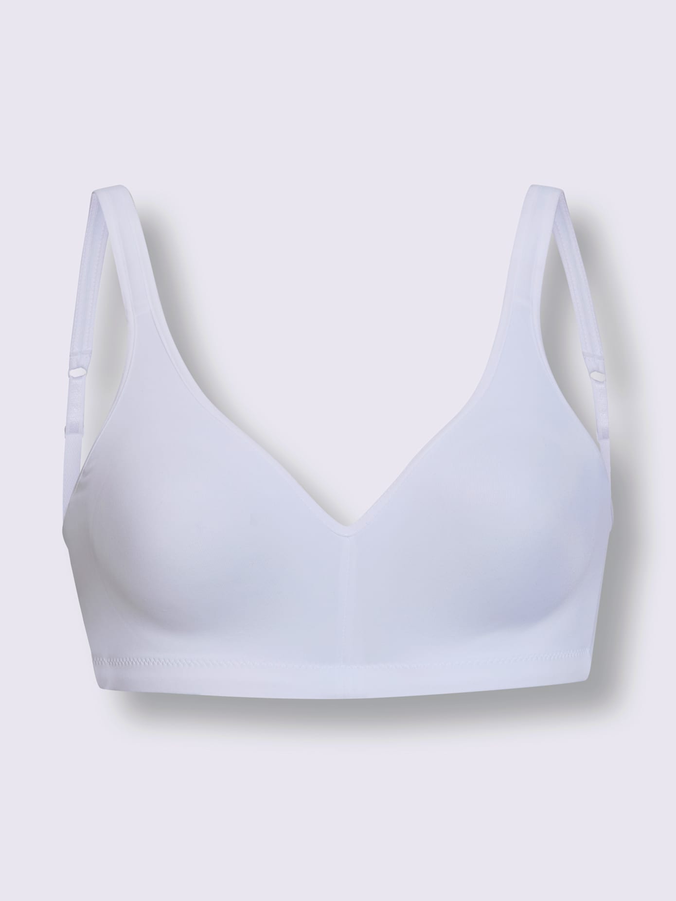 Soutien-gorge basique sans motif bretelles confort
