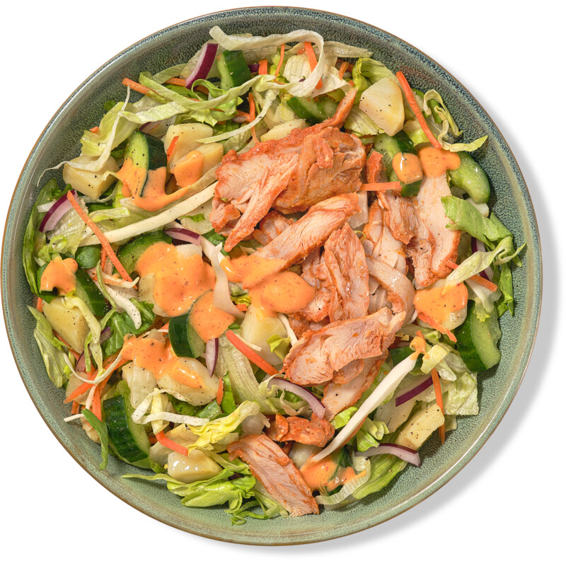 AH Basis maaltijdsalade pittige kip