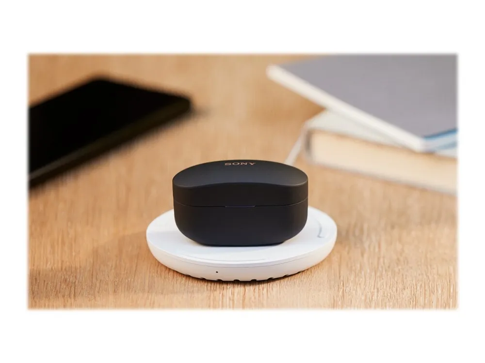 [OUTLET] - Sony WF-1000XM4 - Ægte trådløse øretelefoner med mik. - i øret - Bluetooth - aktiv støjfjerning - sort