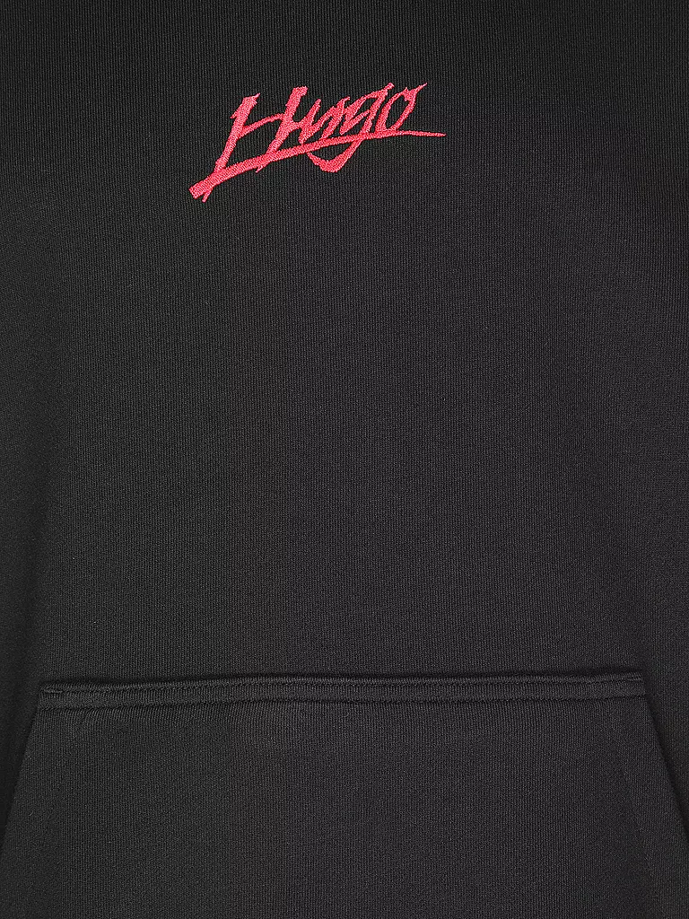 HUGO Kapuzensweater - Hoodie  schwarz