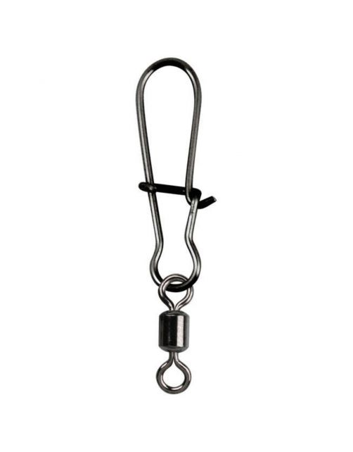 Gamakatsu Hyper Ez-Snap X H-Swivel - Wartel - Nikkel 4 stuks <65kg #6x2