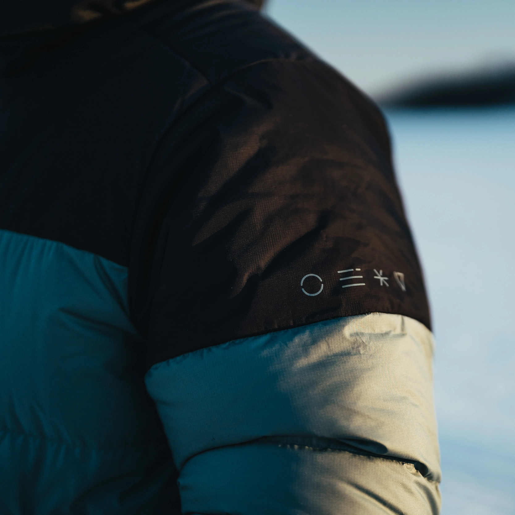 Oslo Urban Down Parka Grey Sage / Black
