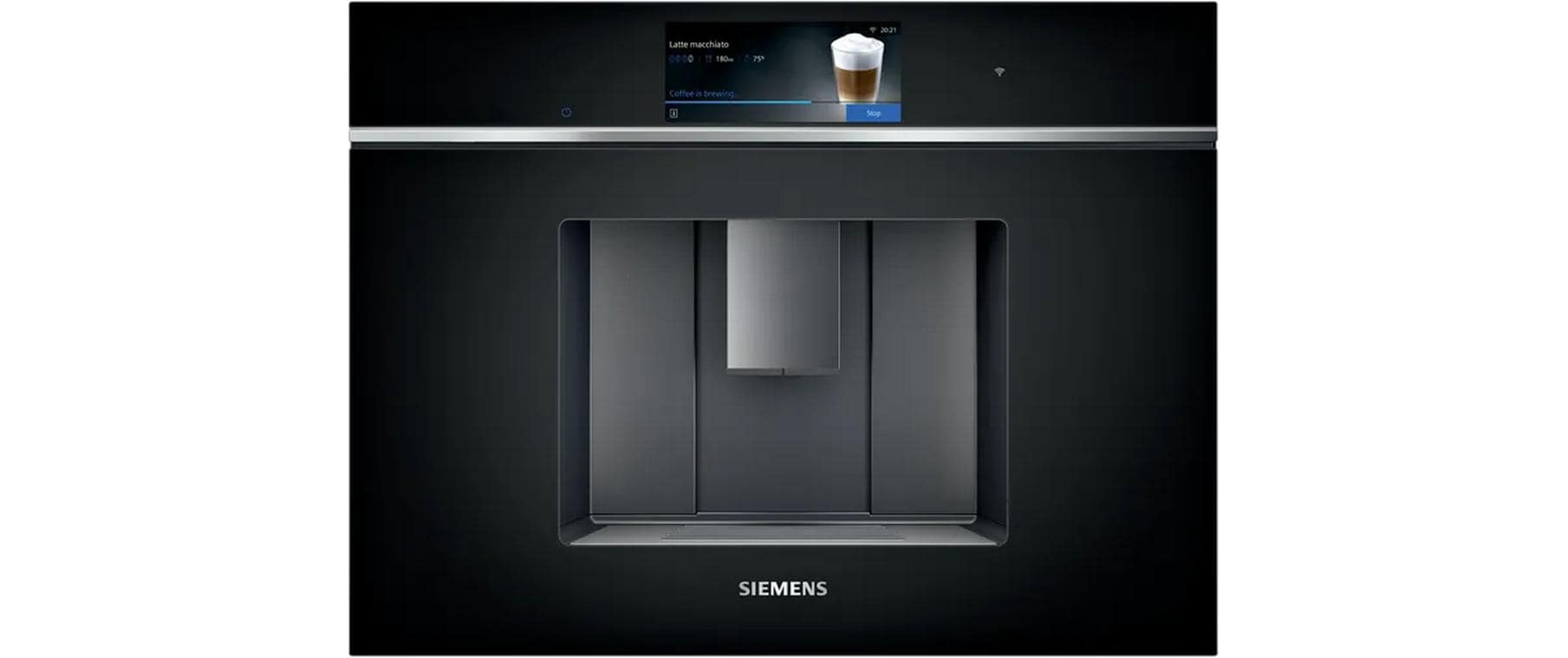 Einbau-Kaffeevollautomat iQ700 CT718L1B0 Schwarz<br>Kaffeevollautomat mit der Funktion oneTouch DoubleCup