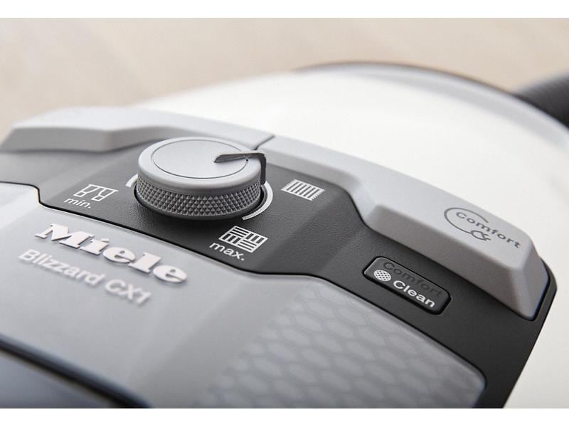 Miele Bodenstaubsauger Blizzard CX1 Parquet PowerLine SKCF3 Bodenstaubsauger ohne Beutel mit schonender Parkettbürste