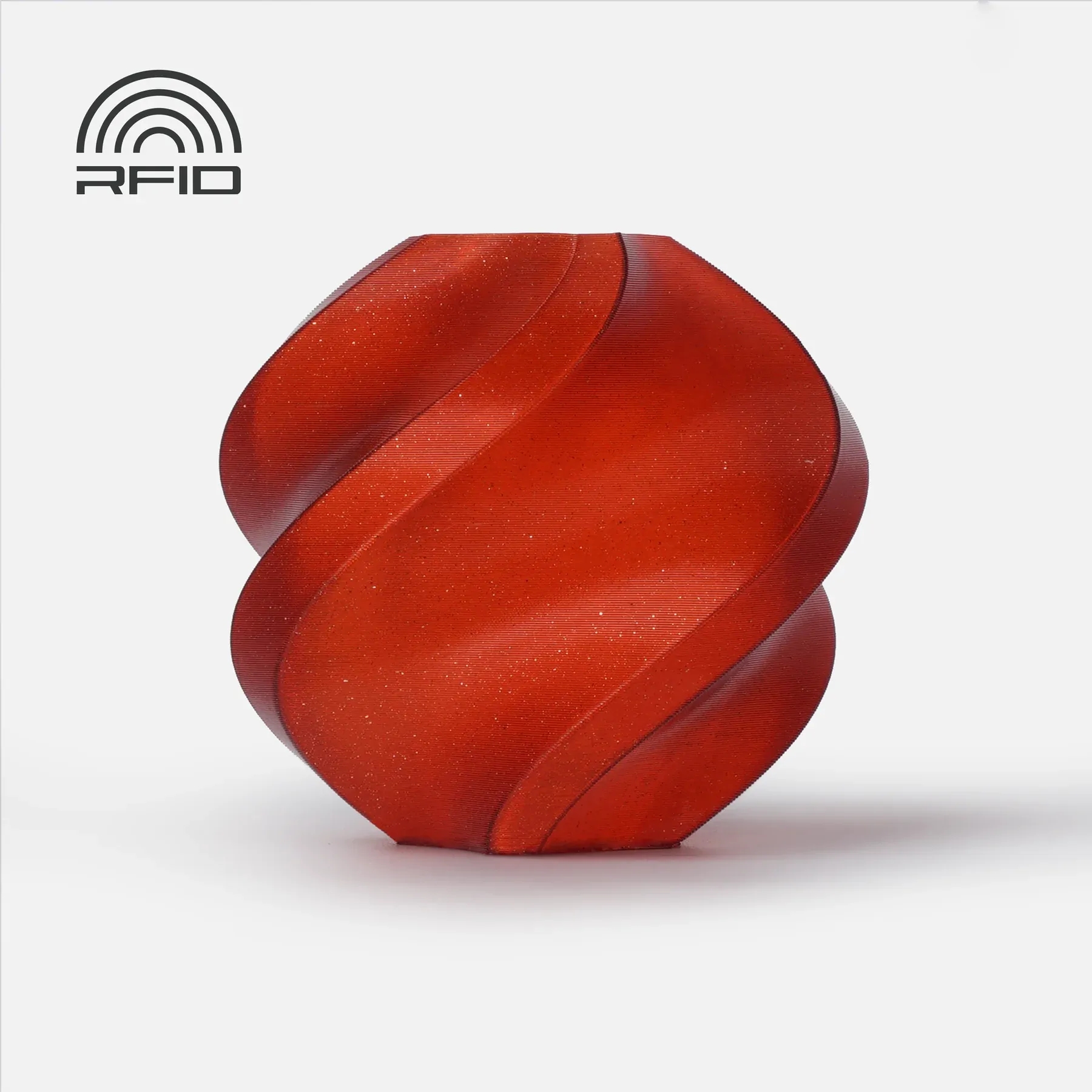 Bambu Lab  PLA Sparkle Crimson Red, Spule (1.000 g)    PLA mit Glitzerpartikeln in Rot