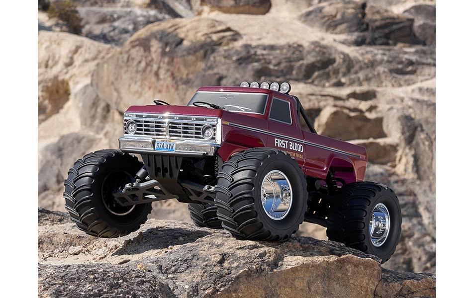 Monster Truck Ford F100 First Blood RTR, 1:10<br>2WD Off-Road Model mit Brushed Motor