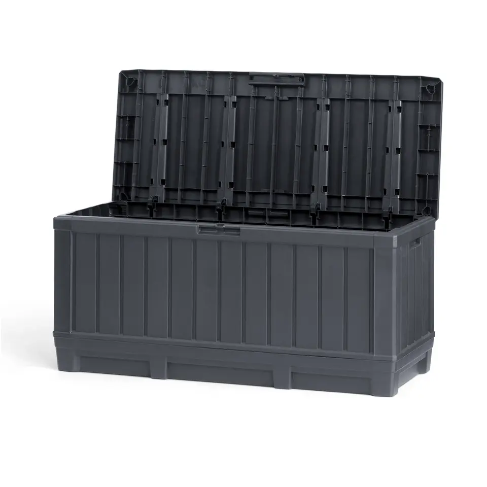 Keter Kentwood Opbergbox - 128x53.6x59 cm - 350 L - Grafiet