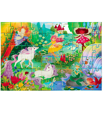 Crocodile Creek Puzzlespiel - 60 Teile - Magical Friends