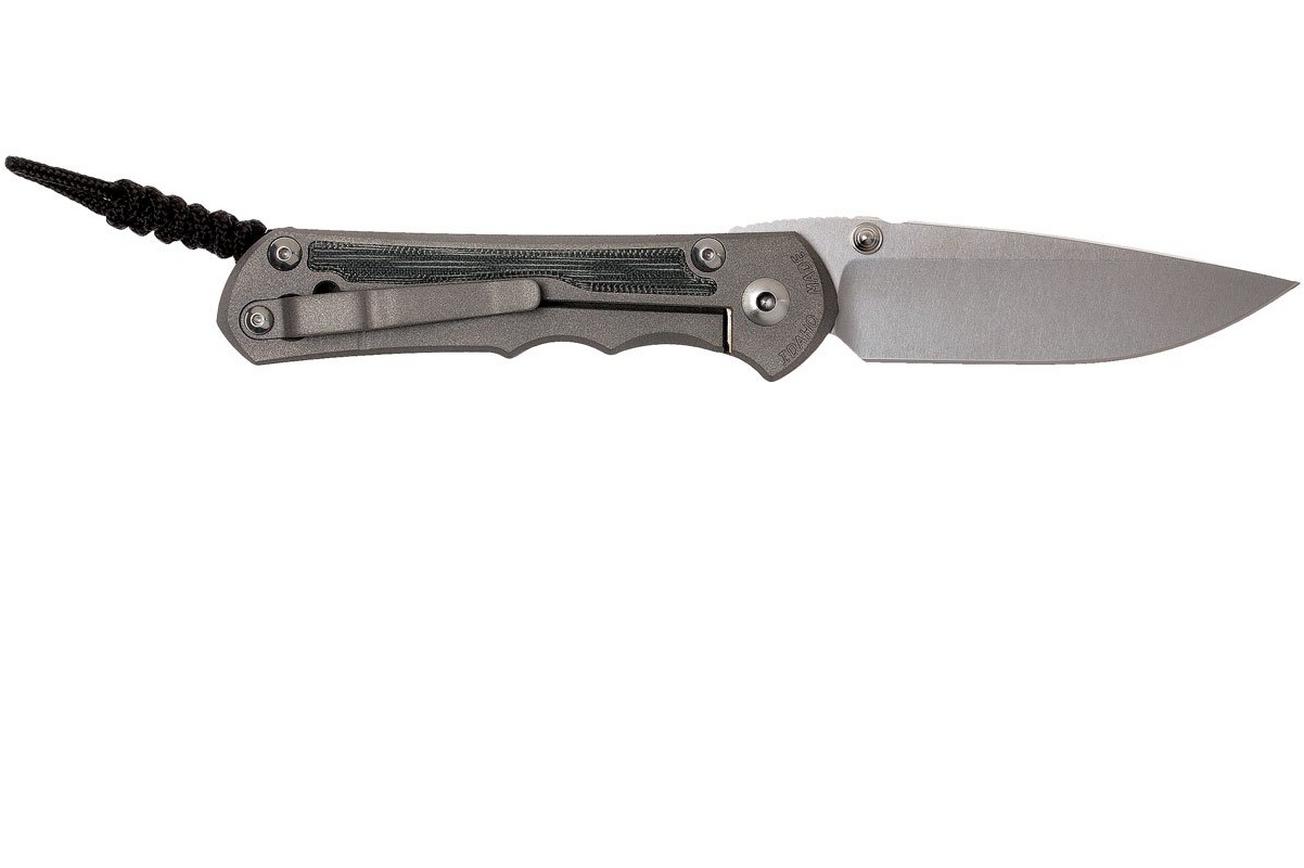 Chris Reeve Large Inkosi Black Micarta LIN-1012 zakmes