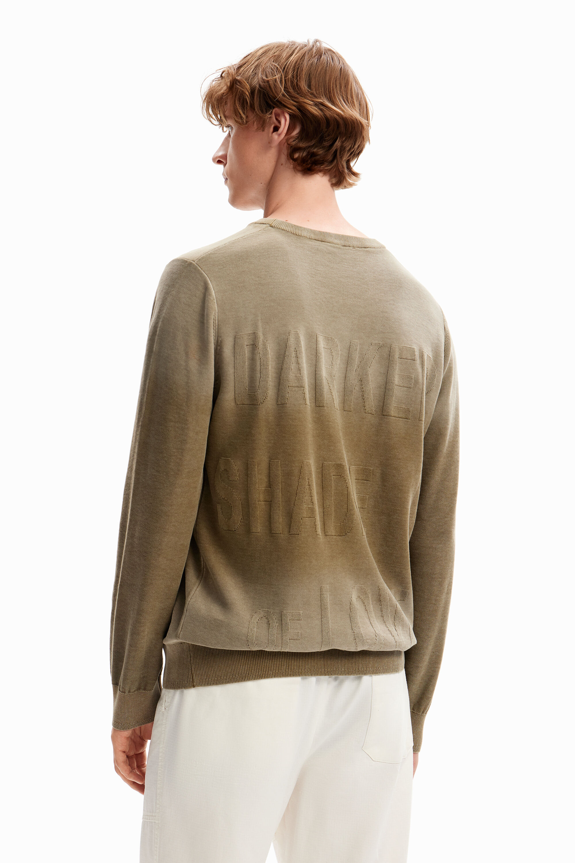 Pull dégradé message