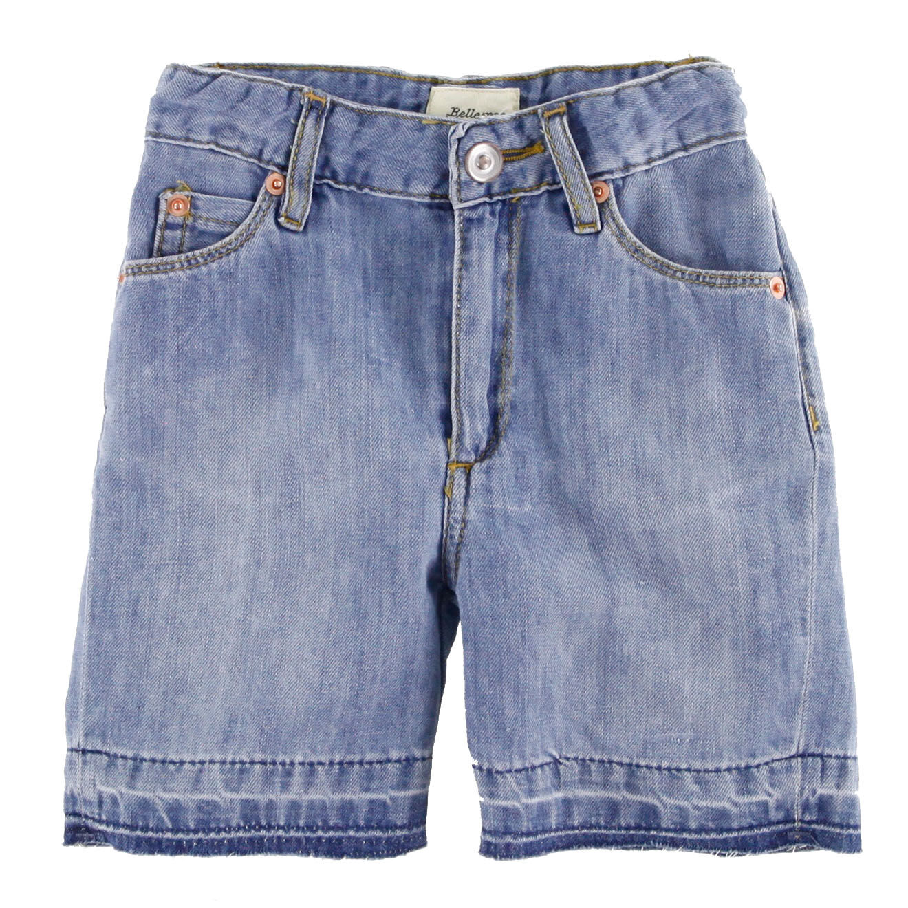 Bellerose Short en jean Posy bleu