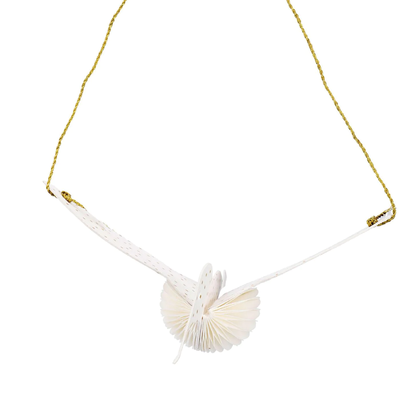 Anhänger Vogel, offwhite, 12 cm