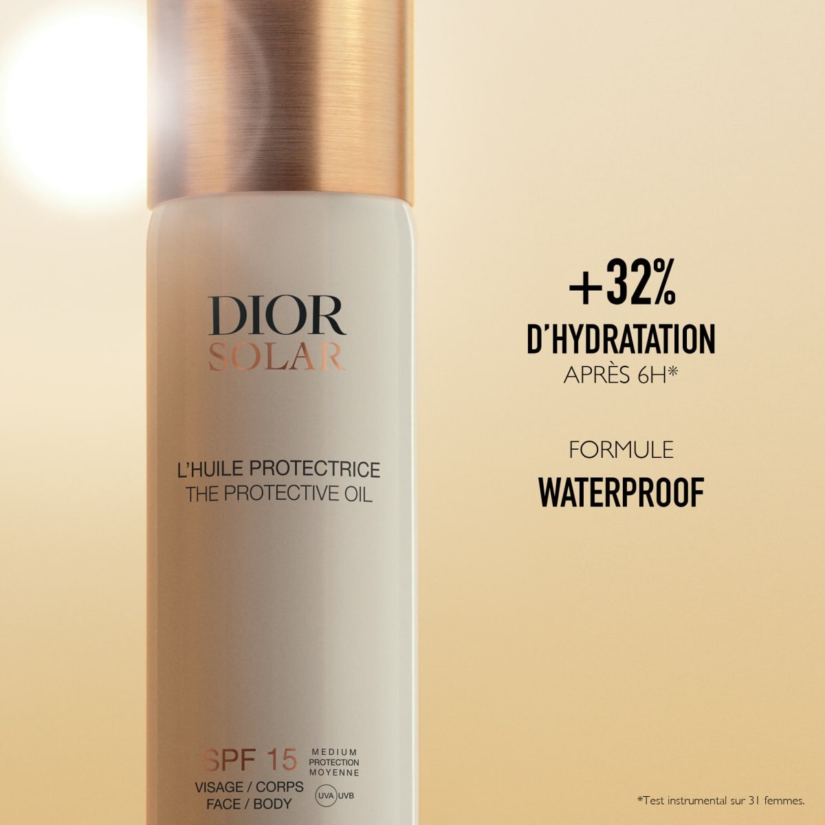 Dior Solar Dior Solar L'Huile Protectrice Visage et Corps SPF 15 Huile Solaire - Spray Solaire