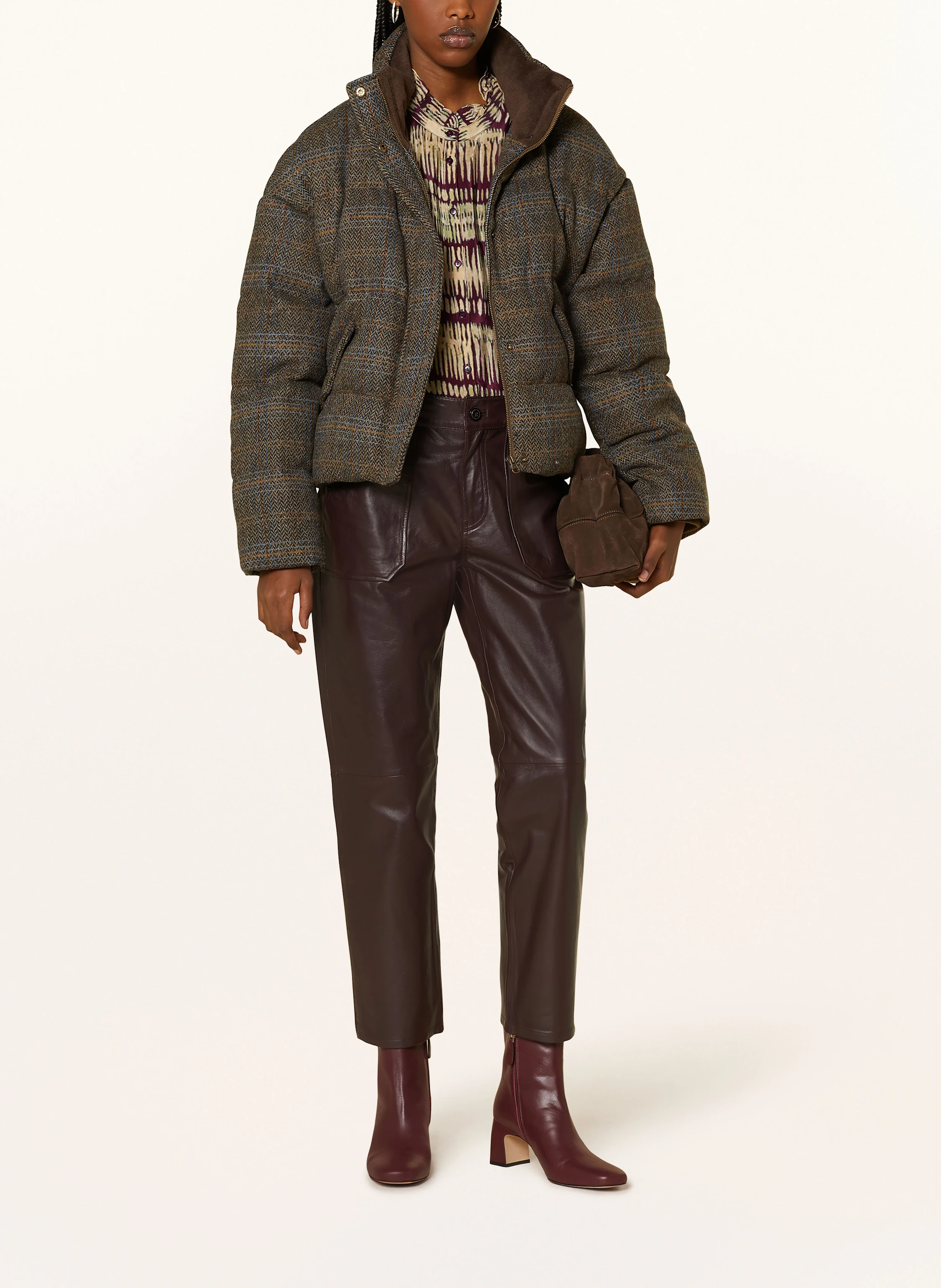 ba&sh Tweed-Steppjacke HIDAI