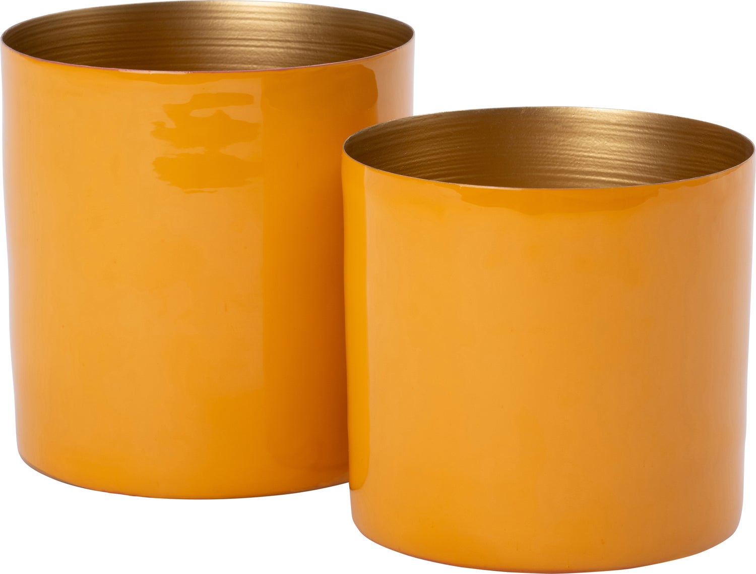 Intratuin bloempot Erol oranje D 13 H 13 cm