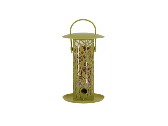 Mangeoire silo pour oiseaux Chiffchaff Pour graines + plateau + perchoir
