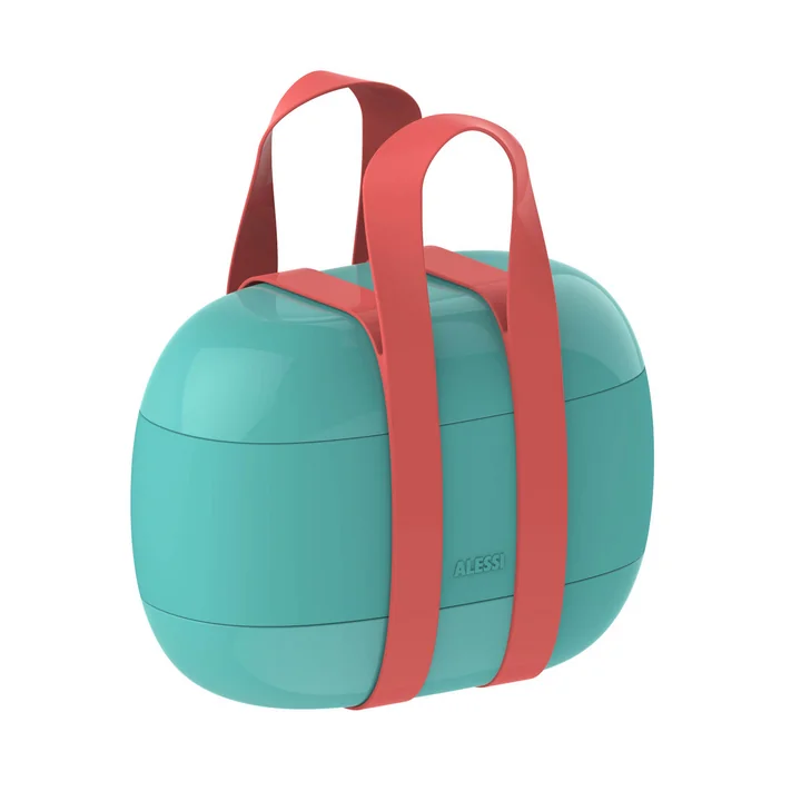 Alessi - Food à Porter Lunchbox, grau