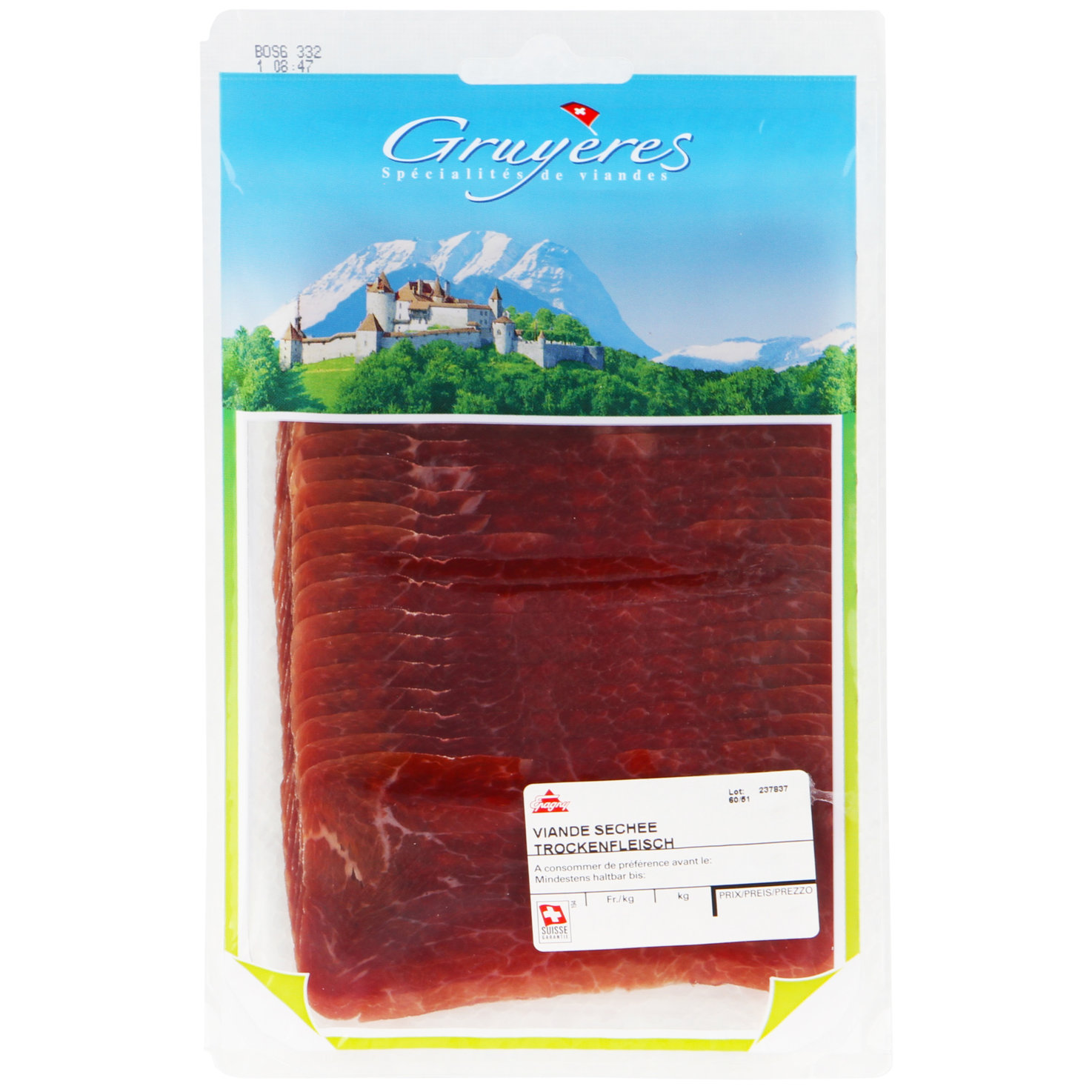 Epagny Gruyères Trockenfleisch ca. 85g
