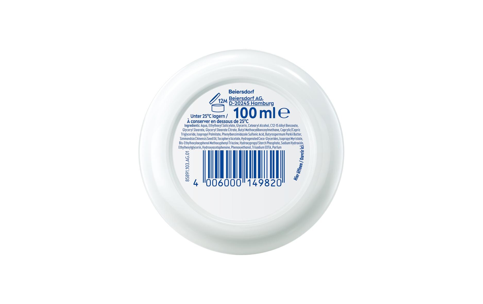 Soft erfrischende Feuchtigkeitscreme Topf LSF 15 100 mlCreme mit Sonnenschutz für eine gesunde Haut