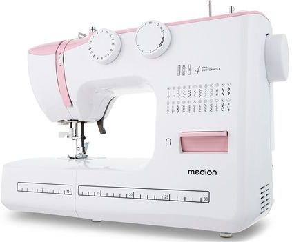 LIFE® naaimachine met vrije arm SM60 (MD10689) | instelbare steeklengte en steekbreedte | automatische draadinrijger