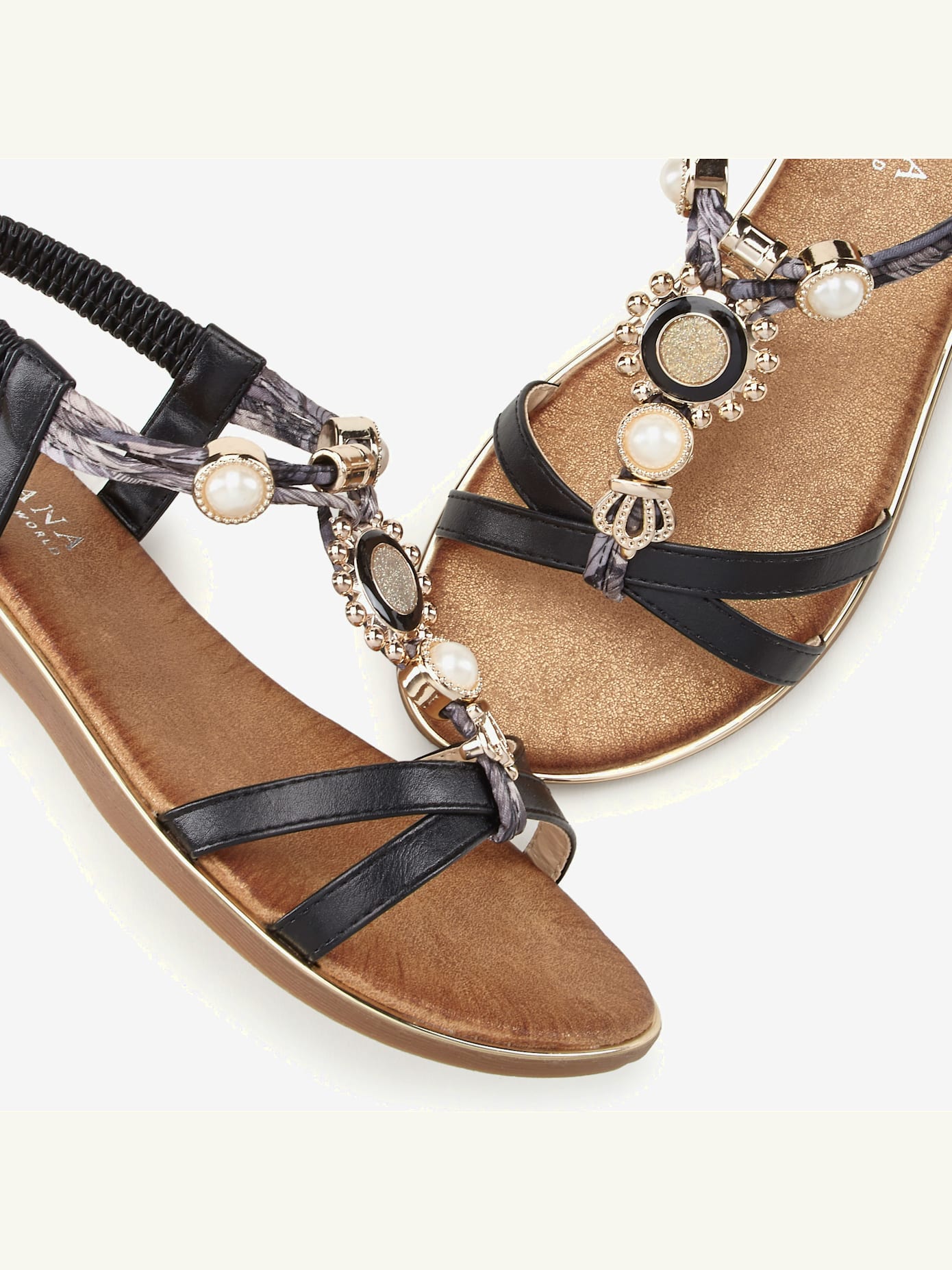 Sandales bride élastique pour un confort optimal