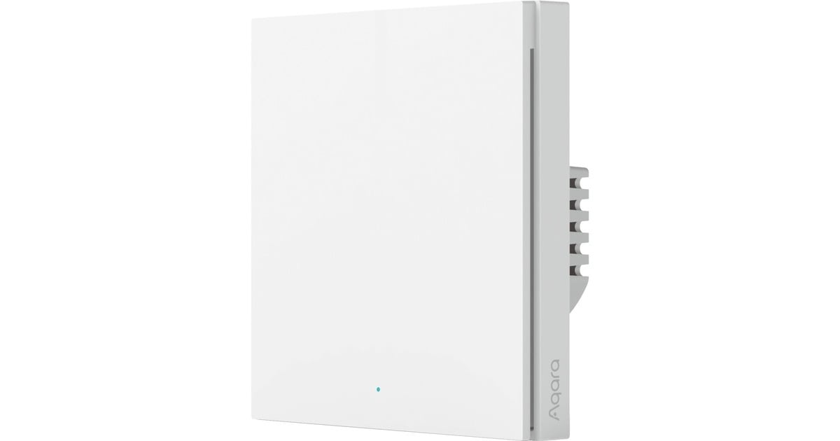 AqaraSmart Wall Switch - Single rocker (Without Neutral) knop  (Wit)