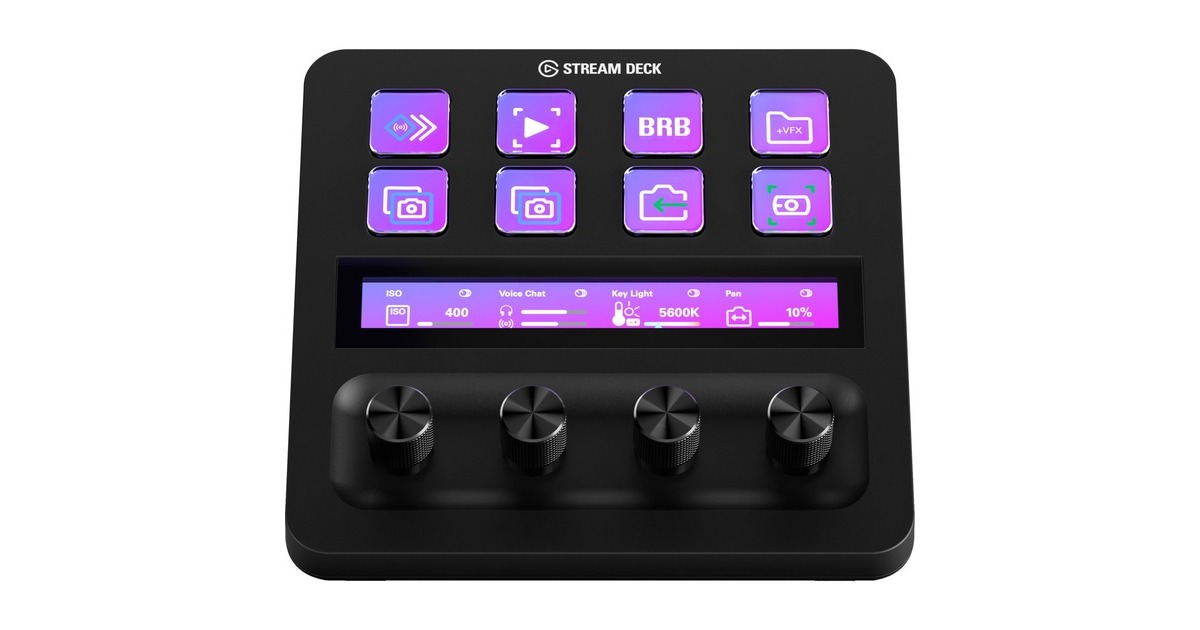 ElgatoStream Deck + keypad  (Zwart)
