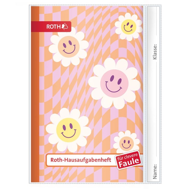 Hausaufgabenheft Teens - Happy Hippie - DIN A5