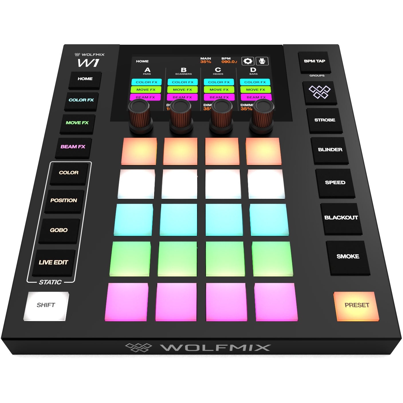 Wolfmix W1 MK2 DMX controller
