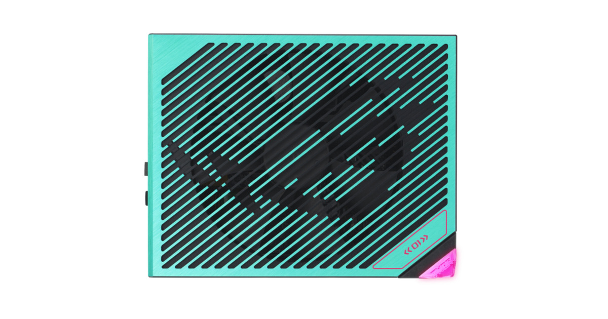ASUSROG Thor Platinum III Hatsune Miku Edition modulaire 1200 watt voeding   (Zwart, 1x 12V-2x6, 4x PCIe)